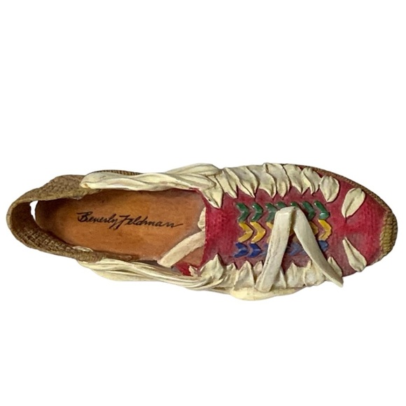 Just The Right Shoe Vintage Espadrille Pacha Collectible Mini High Heel Shoe - Picture 8 of 16